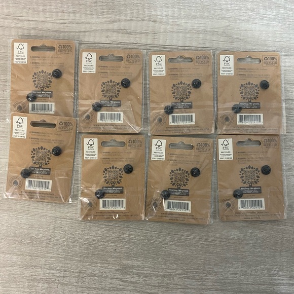 Lot Of 8 Packs Camping 2 Pins Enamel Smiley Face Camper Pennant Happy Camper - Picture 3 of 4